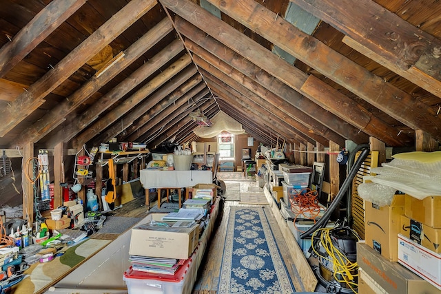 517 Drake Ave, Nashville, TN 37211 - view of unfinished attic