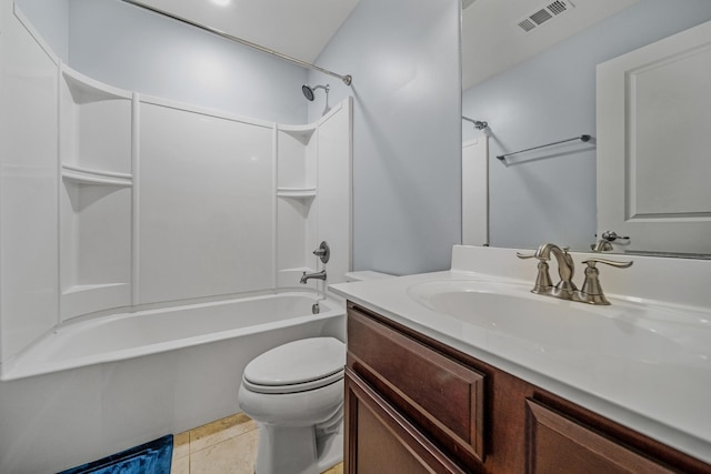 474 Parmley Dr, Nashville, TN 37207 - full bathroom with toilet, vanity, and shower / tub combination