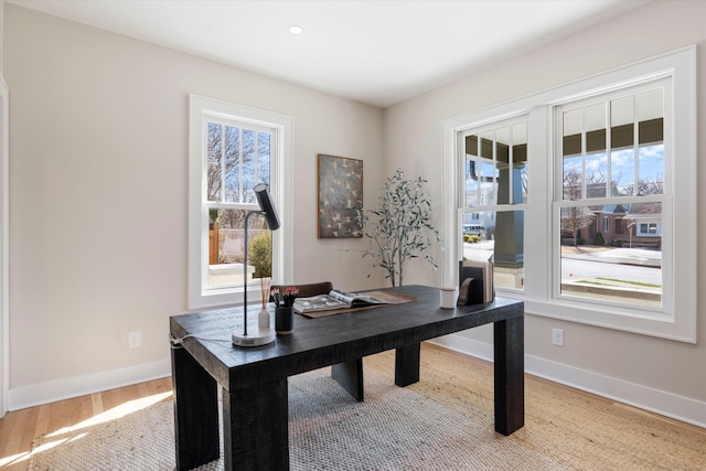 1908 Beechwood Ave, Nashville, TN 37212 - office area featuring wood finished floors and baseboards