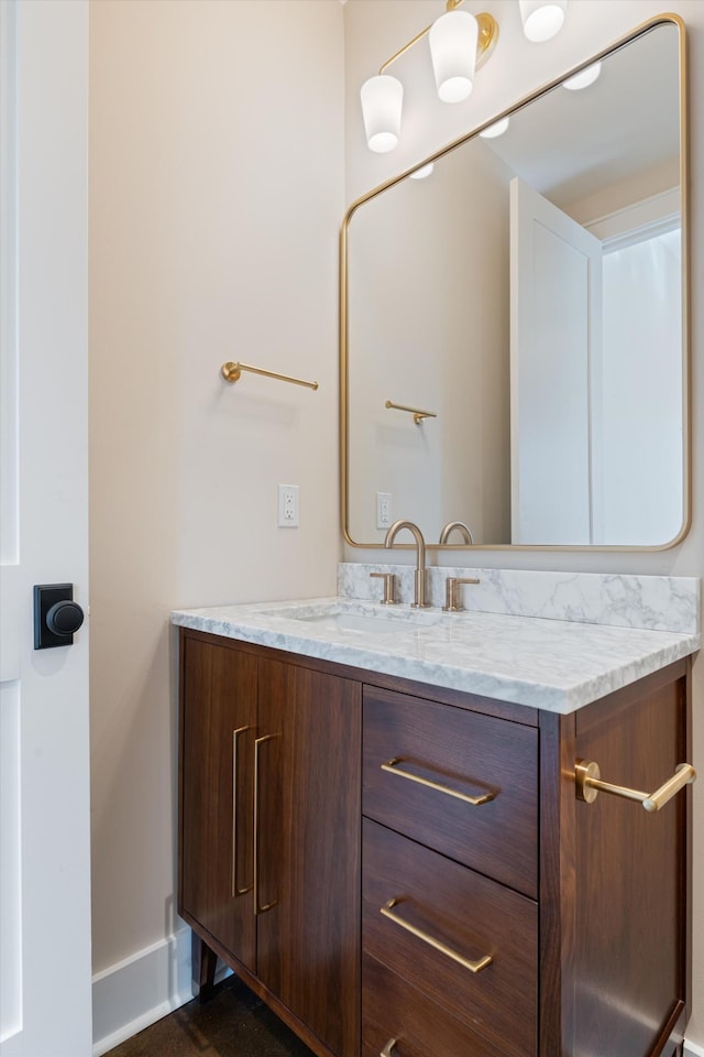 1908 Beechwood Ave, Nashville, TN 37212 - bathroom featuring vanity and baseboards