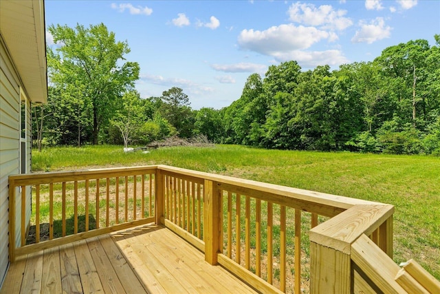 674 Eber Rd, Dalton, GA 30720 - deck featuring a yard