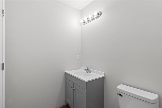 674 Eber Rd, Dalton, GA 30720 - half bathroom with vanity and toilet