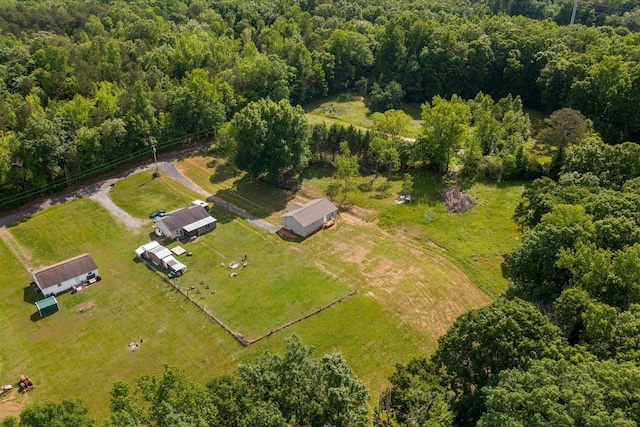 674 Eber Rd, Dalton, GA 30720 - aerial overview of property's location featuring a heavily wooded area and rural landscape