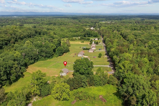 674 Eber Rd, Dalton, GA 30720 - aerial overview of property's location with a heavily wooded area