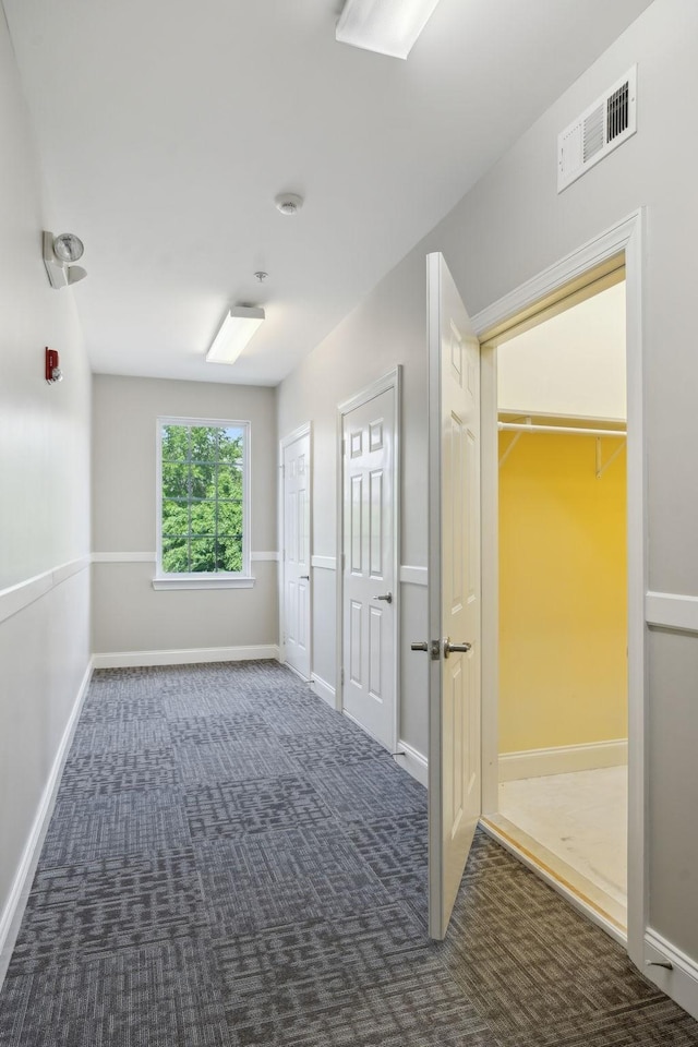 3201 Aspen Grove Dr Unit F4, Franklin, TN 37067 - hallway with carpet floors and baseboards