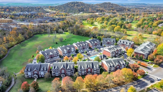 3201 Aspen Grove Dr Unit F4, Franklin, TN 37067 - bird's eye view of a mountainous background and a golf club