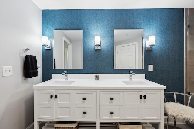 3201 Aspen Grove Dr Unit F4, Franklin, TN 37067 - bathroom featuring double vanity