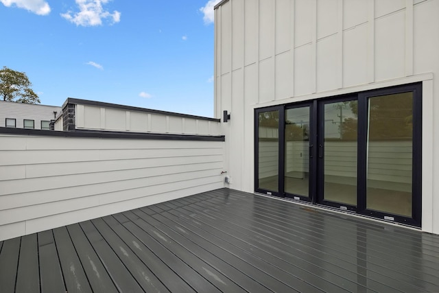 view of deck