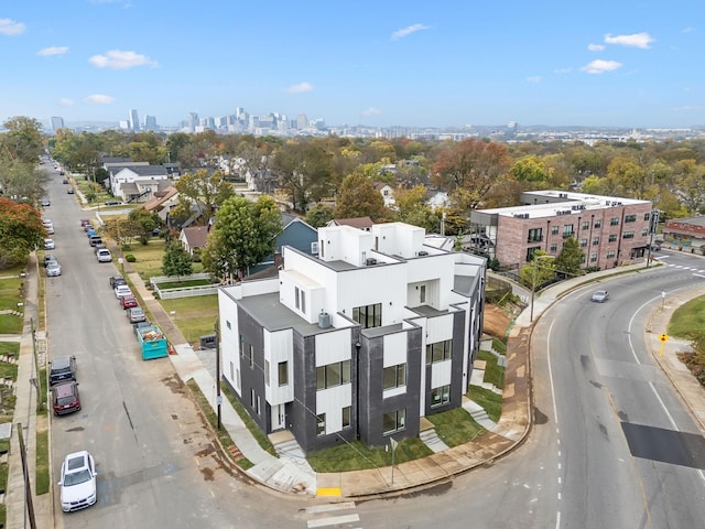 drone / aerial view of a view of skyline