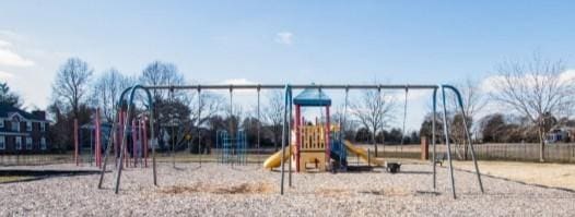 view of communal playground