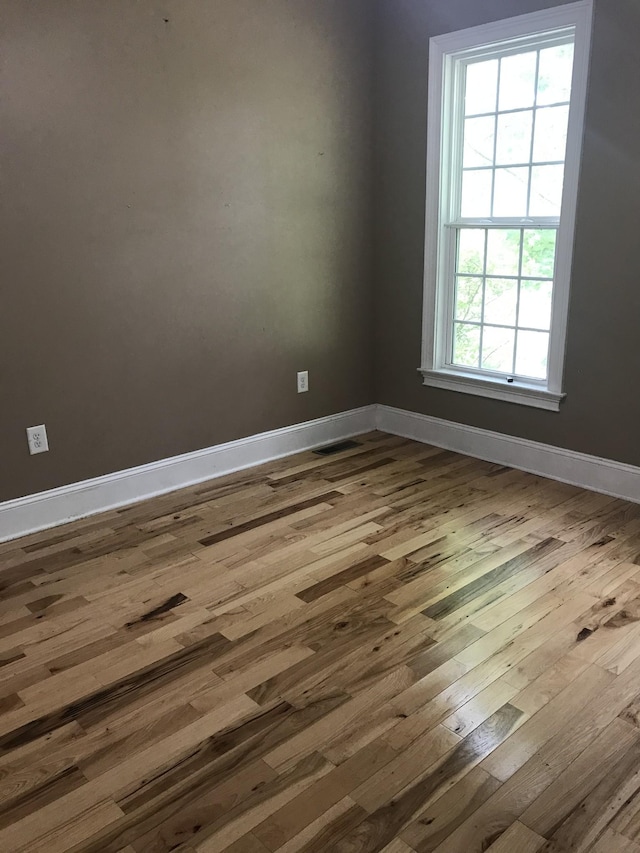 204 Revilo Rd, Leoma, TN 38468 - spare room with wood-type flooring and baseboards