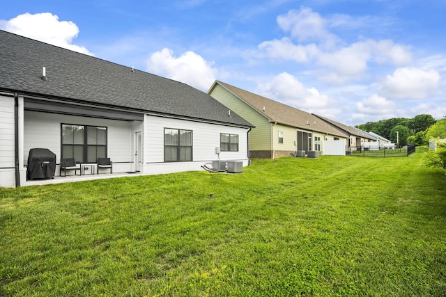 1112 Malinda Ln, Greenbrier, TN 37073 - rear view of property with a patio area and a shingled roof