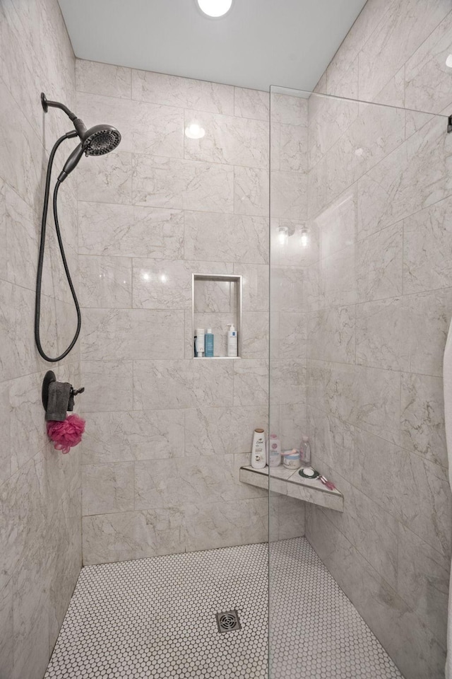 1112 Malinda Ln, Greenbrier, TN 37073 - bathroom with tiled shower