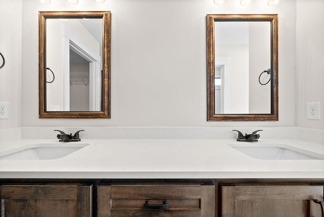 1936 Flats Rd, Cunningham, TN 37052 - bathroom with double vanity