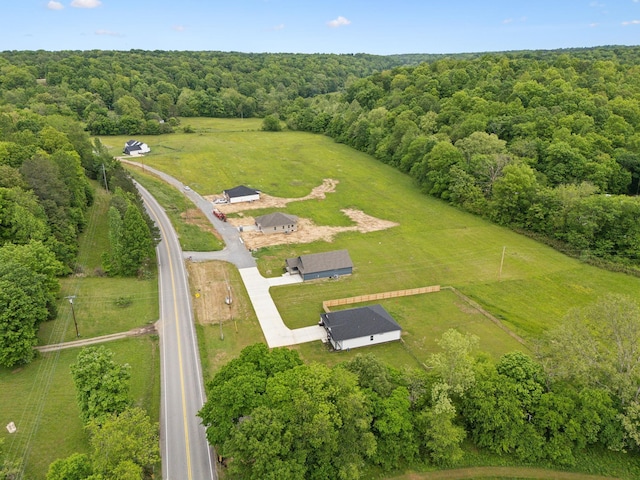 1936 Flats Rd, Cunningham, TN 37052 - view of rural area with a heavily wooded area