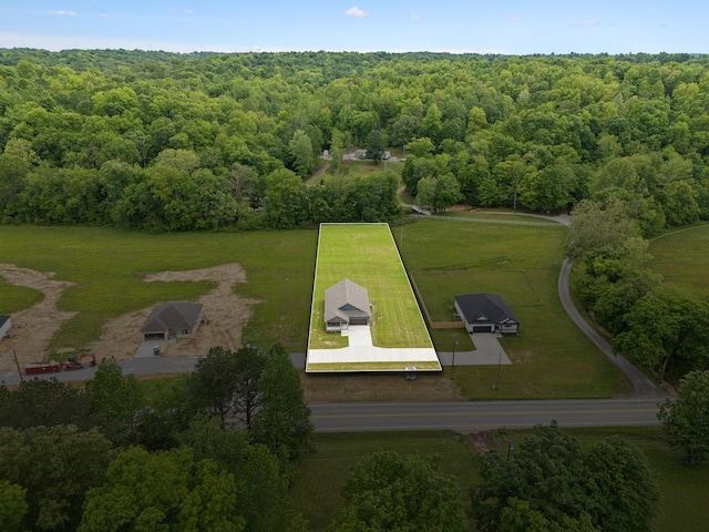 1936 Flats Rd, Cunningham, TN 37052 - drone / aerial view of a heavily wooded area