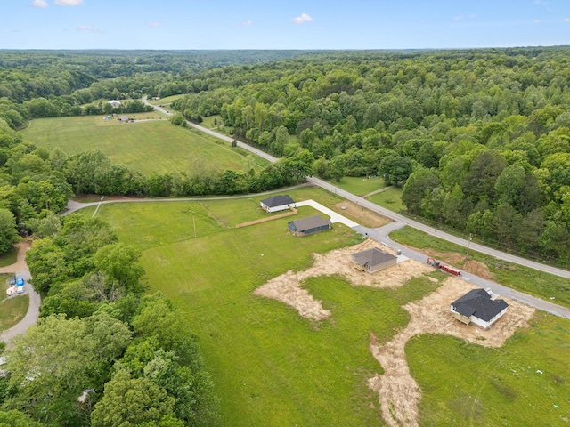 1936 Flats Rd, Cunningham, TN 37052 - view of rural area with a heavily wooded area