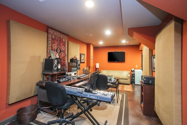 1552 Liberty Pike, Franklin, TN 37067 - office space with recessed lighting and finished concrete flooring
