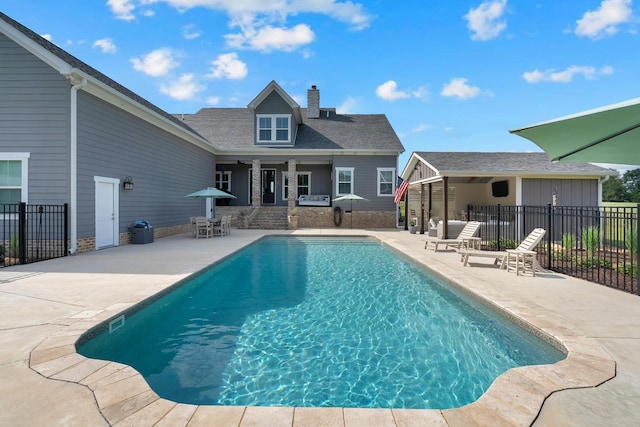 69 Meadows Rd, Hillsboro, TN 37342 - view of pool featuring a patio area