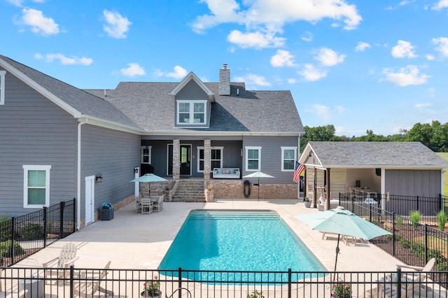 69 Meadows Rd, Hillsboro, TN 37342 - view of pool with a patio area