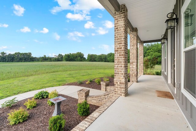 69 Meadows Rd, Hillsboro, TN 37342 - view of grassy yard featuring a view of rural / pastoral area and a patio