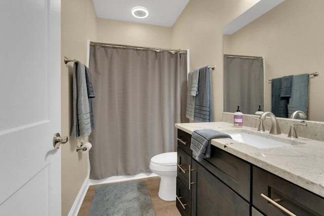 69 Meadows Rd, Hillsboro, TN 37342 - bathroom featuring vanity and wood finished floors