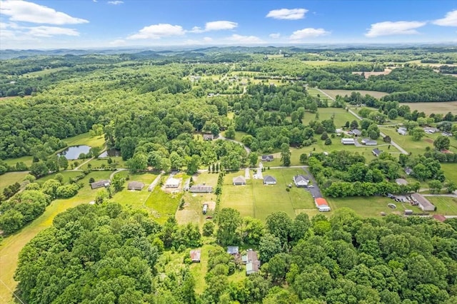 147 Ray Jent Rd, Bethpage, TN 37022 - drone / aerial view of a nearby body of water and a forest