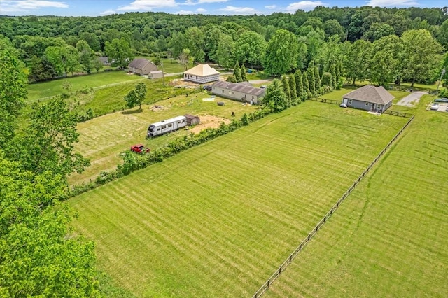 147 Ray Jent Rd, Bethpage, TN 37022 - view of rural area featuring a heavily wooded area