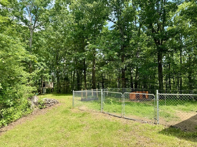 130 Jordan Ln, Hohenwald, TN 38462 - view of yard