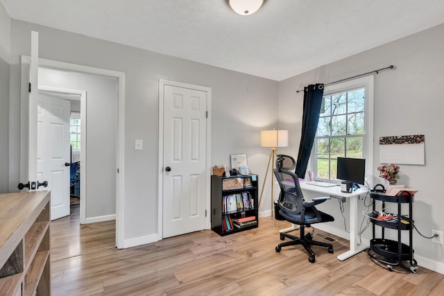 10 Patrick Rd, Fayetteville, TN 37334 - office with light wood finished floors and baseboards