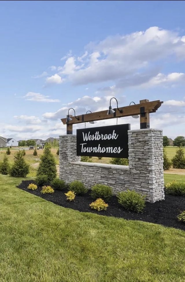 2063 Rylee Way, Greenbrier, TN 37073 - community sign featuring a yard