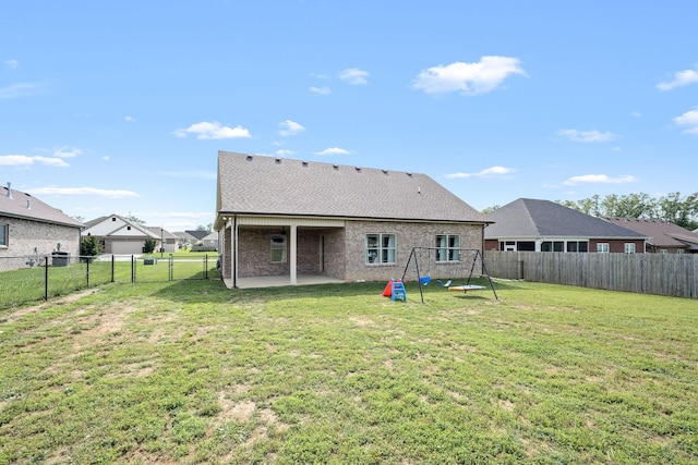238 Spring Breeze Dr, Tullahoma, TN 37388 - rear view of property featuring a patio area and a shingled roof