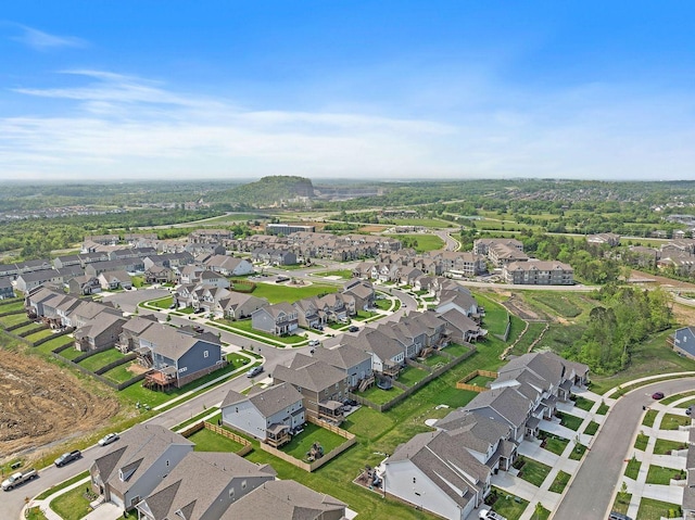 1125 Clendening Dr, Gallatin, TN 37066 - aerial view of property and surrounding area featuring nearby suburban area