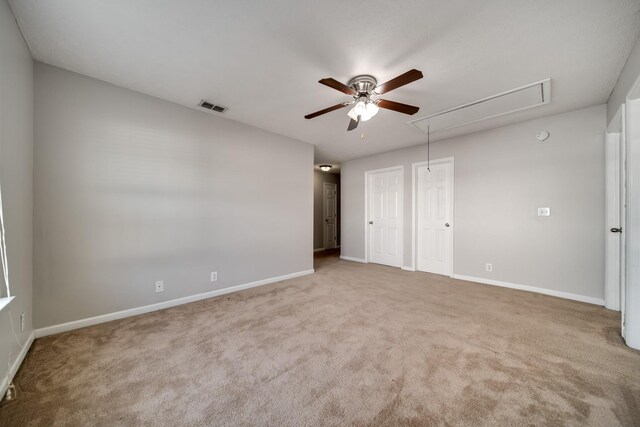 4838 Laura Jeanne Blvd, Murfreesboro, TN 37129 - unfurnished bedroom featuring attic access, carpet floors, and baseboards