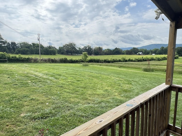 287 Sisk Rd, Winchester, TN 37398 - view of green lawn featuring a rural view