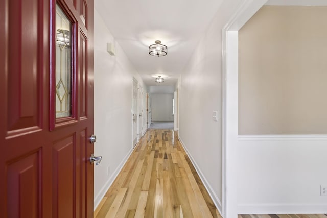 1403 Ottawa Pl, Murfreesboro, TN 37129 - corridor featuring light wood-type flooring and baseboards