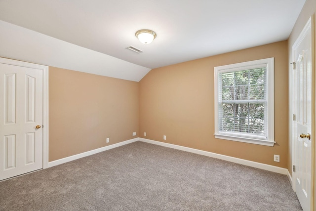 1403 Ottawa Pl, Murfreesboro, TN 37129 - empty room with carpet flooring, lofted ceiling, and baseboards