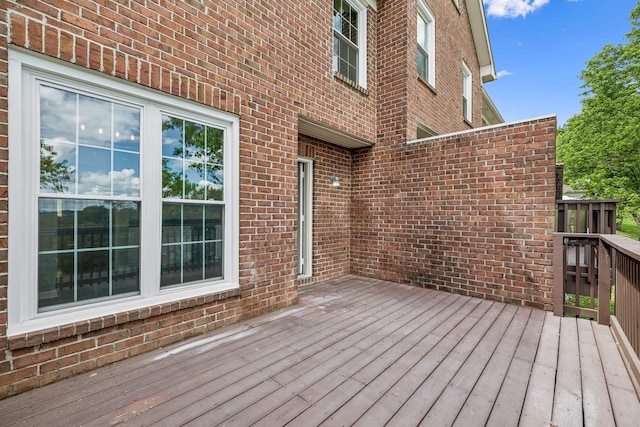view of deck