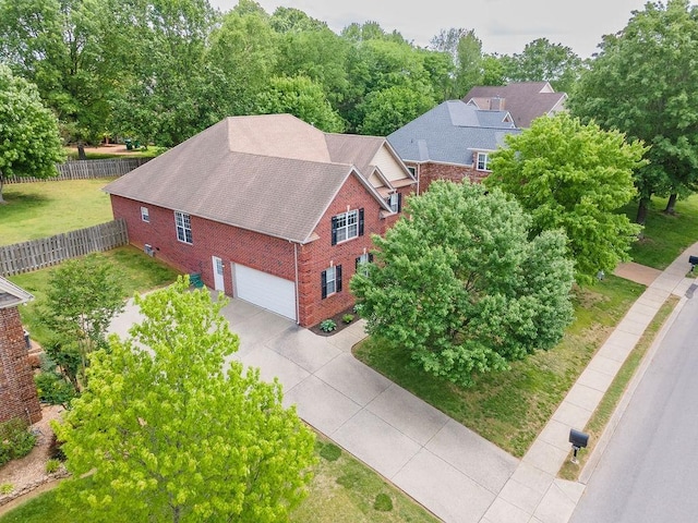 2184 Loudenslager Dr, Thompsons Station, TN 37179 - view from above of property featuring a tree filled landscape