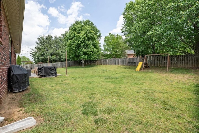 2184 Loudenslager Dr, Thompsons Station, TN 37179 - view of yard featuring a playground