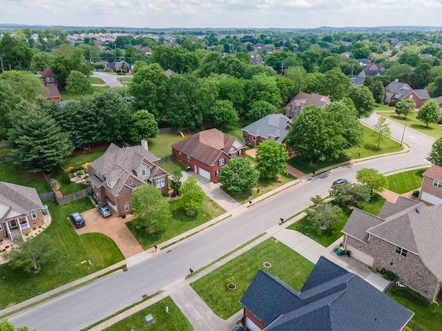 2184 Loudenslager Dr, Thompsons Station, TN 37179 - aerial view of residential area
