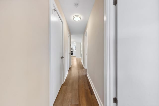 1614 Shady Cir, Lebanon, TN 37087 - corridor with wood finished floors and baseboards