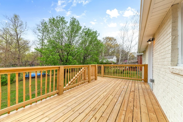 1614 Shady Cir, Lebanon, TN 37087 - deck featuring a lawn