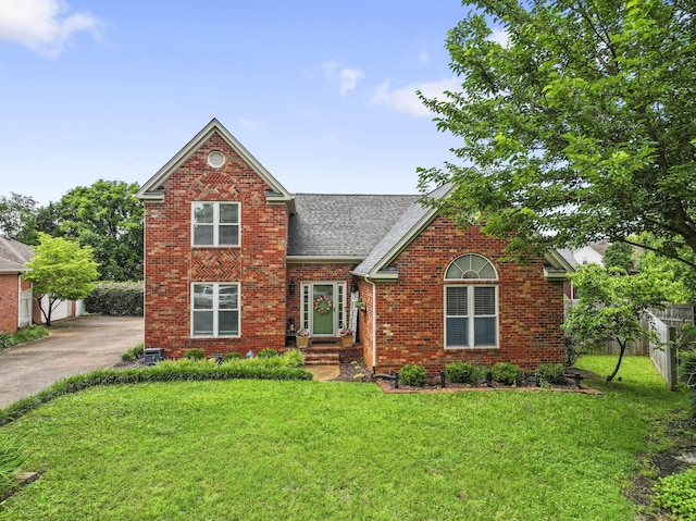 707 Bradford Pl, Murfreesboro, TN 37130 - traditional-style house featuring brick siding, roof with shingles, and entry steps