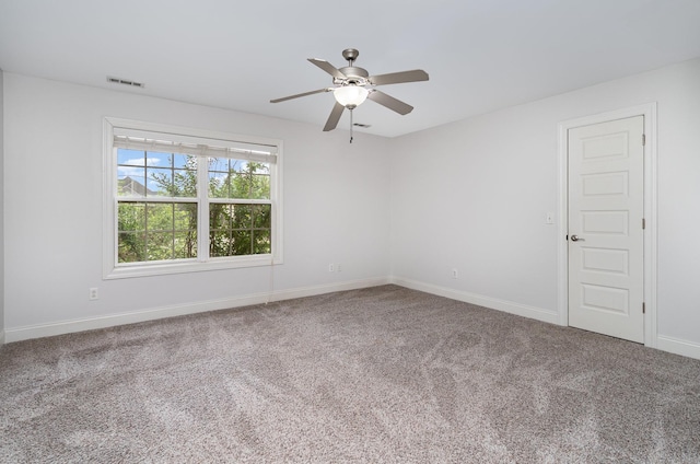 2804 Battleground Dr, Murfreesboro, TN 37129 - carpeted spare room with ceiling fan and baseboards