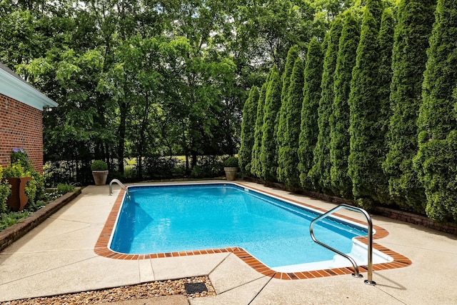 635 Band Dr, Franklin, TN 37064 - swimming pool featuring a patio