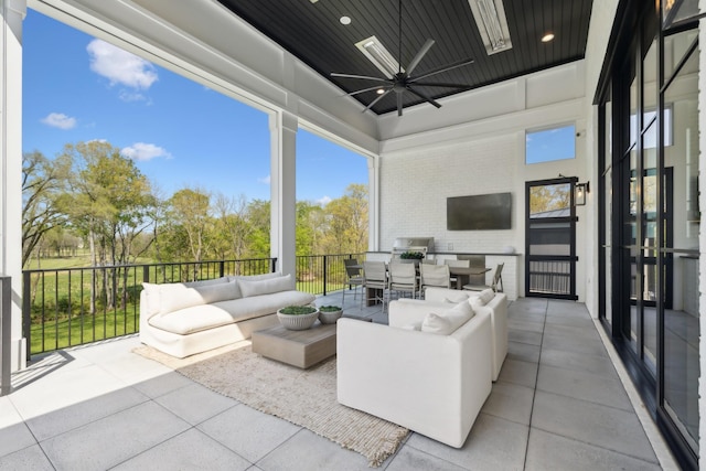 9052 Passiflora Ct, College Grove, TN 37046 - sunroom / solarium with healthy amount of natural light