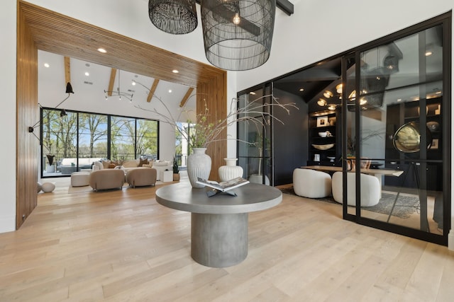 9052 Passiflora Ct, College Grove, TN 37046 - community lobby with a high ceiling and recessed lighting