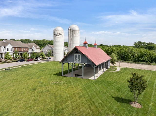 362 Savoy Loop, Nolensville, TN 37135 - rear view of property with a residential view, metal roof, and a patio area