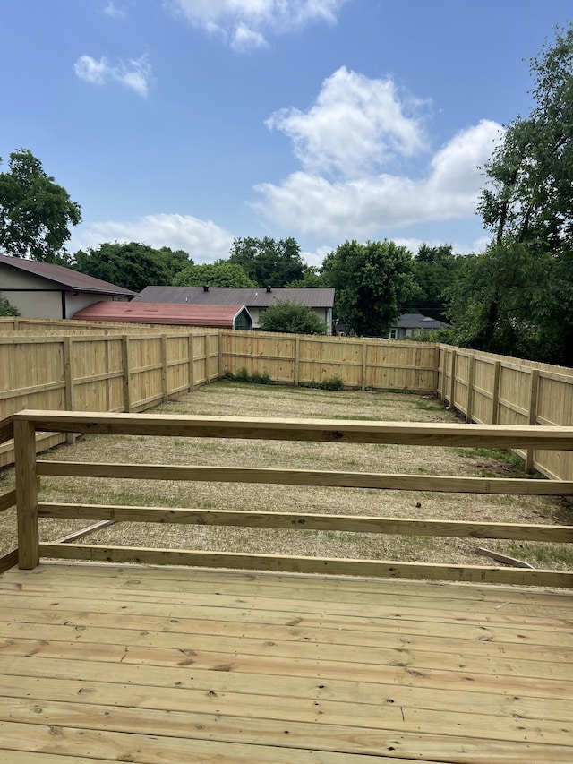507 Demoss St Unit 110, Gallatin, TN 37066 - deck with a fenced backyard
